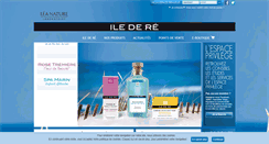 Desktop Screenshot of iledere-cosmetique.com
